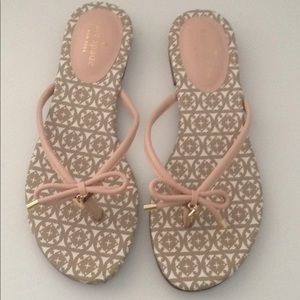 NEW Kate Spade Mystic Pink leather sandals